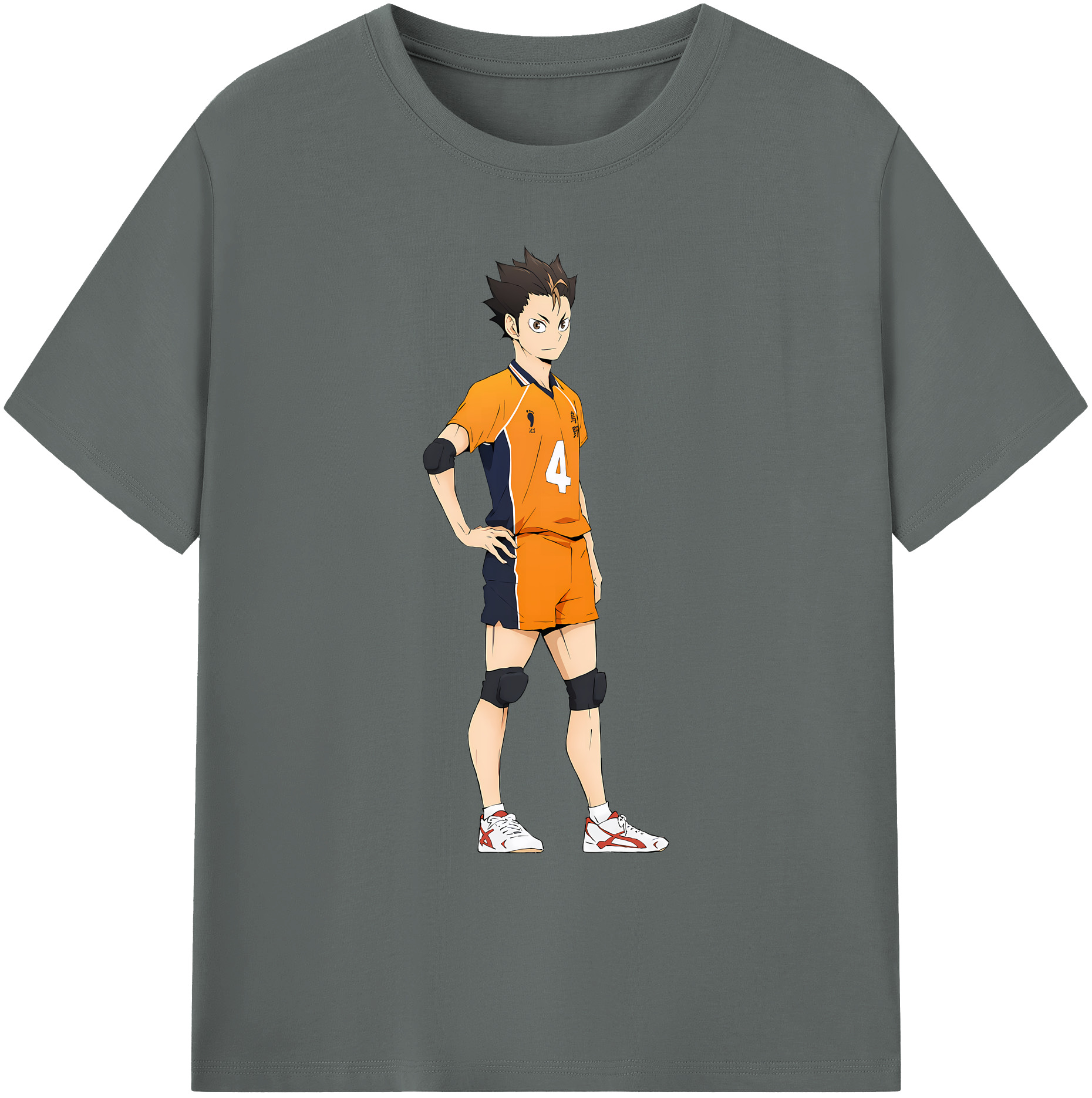 （画像用） ハイキュー!! Haikyu!! 綿100％ メンズ半袖Tシャツ｜肌触りやわらか＆通気性